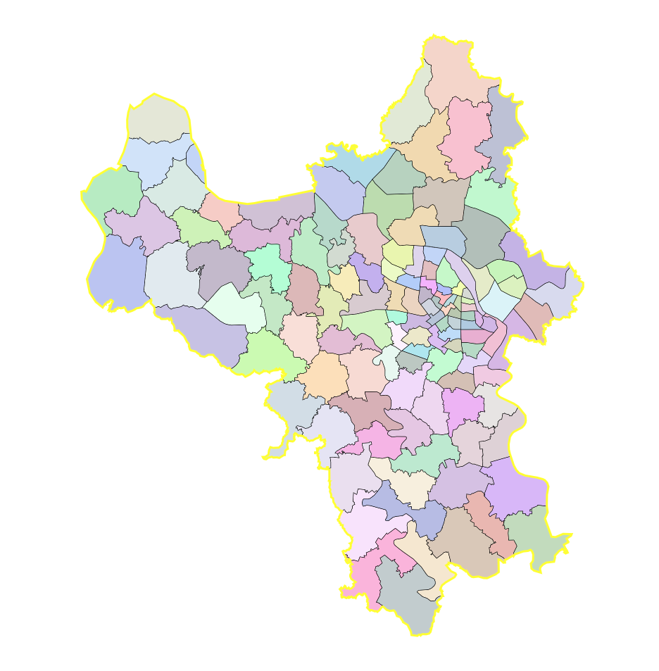 Bản đồ Thành phố Hà Nội